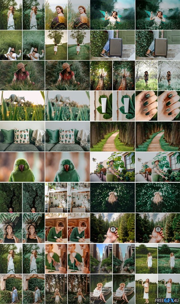 100 Moody Green Preset 100 Moody Green Preset