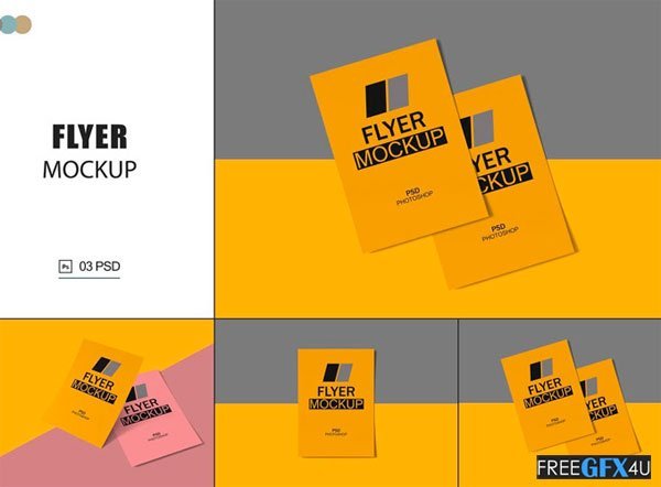 3 Amazing Flyer Mockups
