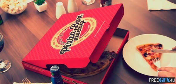 5 Pizza Packaging Mockups 5 Pizza Packaging Mockups