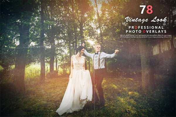 78 Vintage Look Photo Overlays