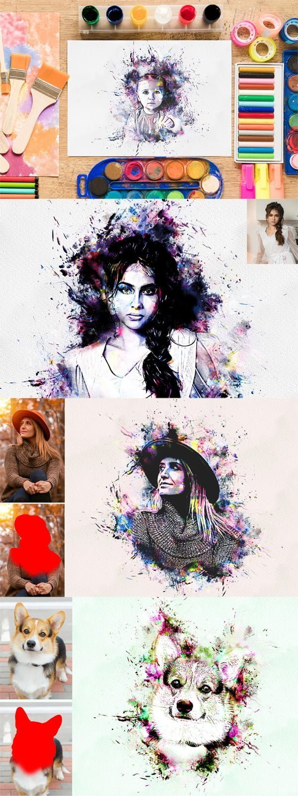 Alcohol Ink Photo Effect Alcohol Ink Photo Effect