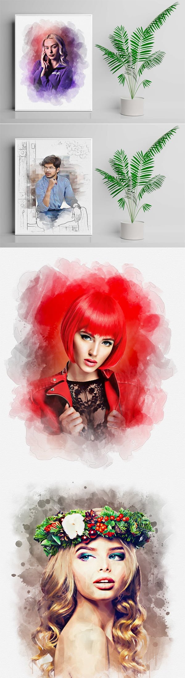 Canvas Art Photo Effect