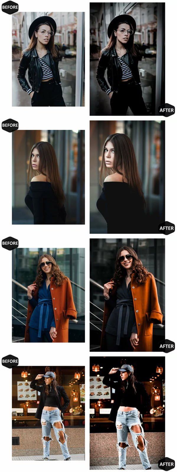 Dark Urban Lightroom Presets Outdoor Moody Dark Urban Lightroom Presets Outdoor Moody
