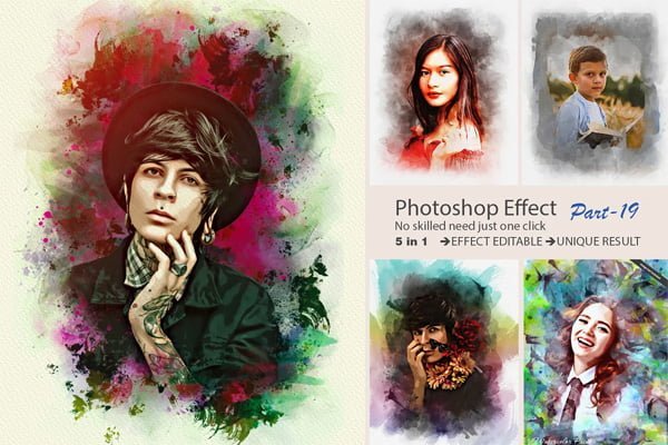 Editable Photo Template Design
