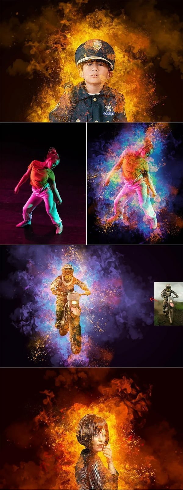 Fire Photo Effect Photoshop Actions Fire Photo Effect Photoshop Actions