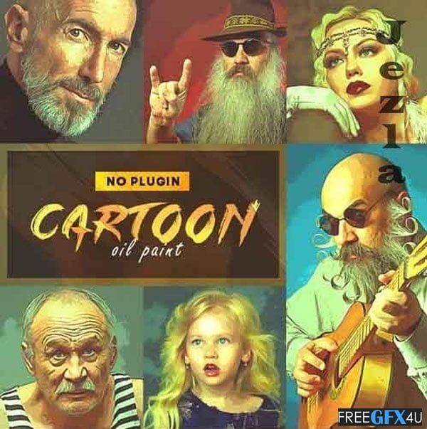 Catoon Oil Paint