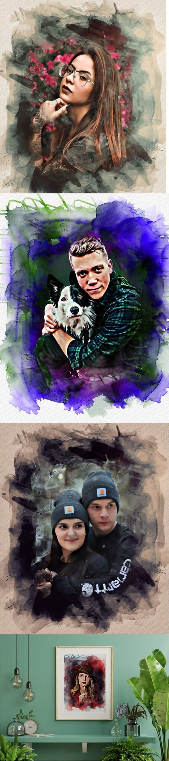 Painting Photo Effect Template