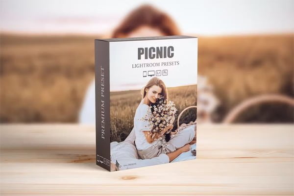 Rustic Film Score Lightroom Presets for Outdoor Picnic