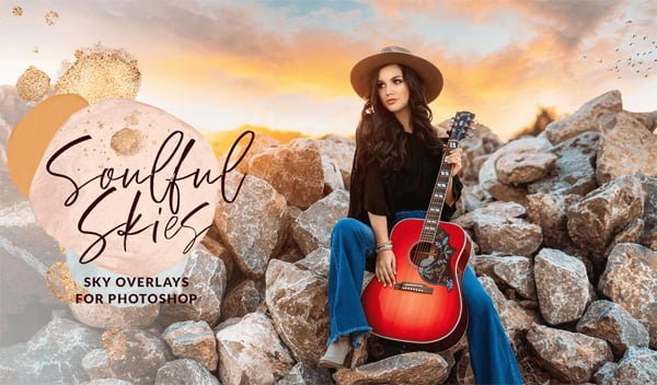 Soulful Cloud & Sky Overlays for Photoshop