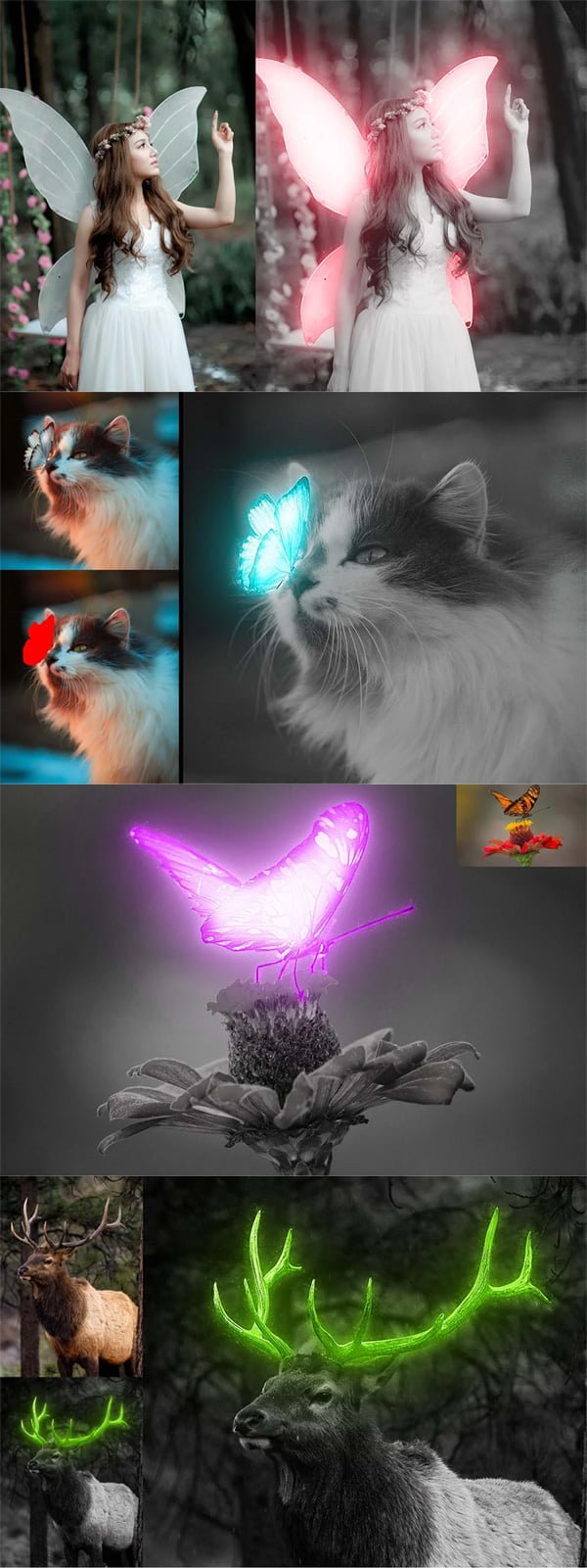 Sport Light Glow Photoshop Action