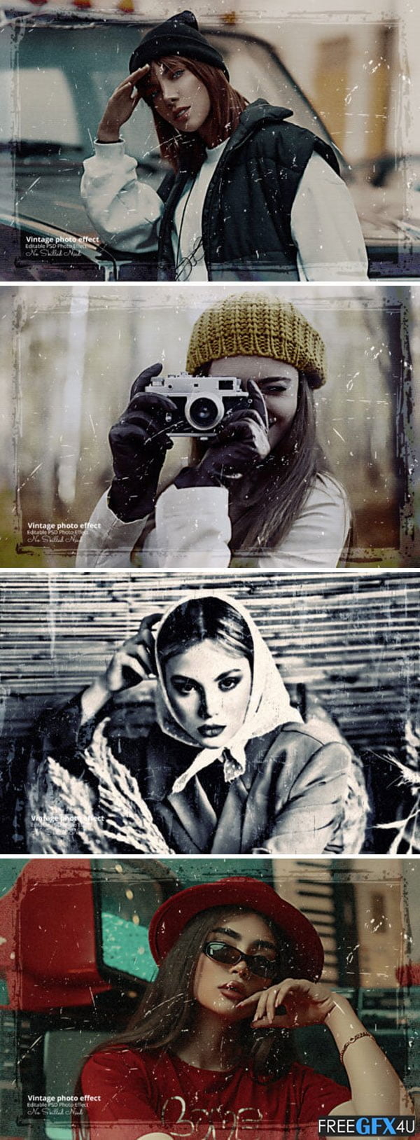 Vintage Editable Photo Effect Vintage Editable Photo Effect