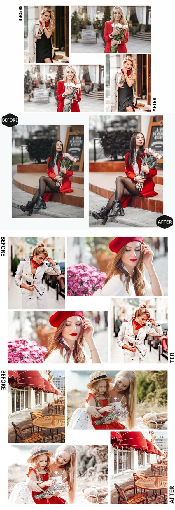 10 Red Passion Photoshop Actions And ACR Presets