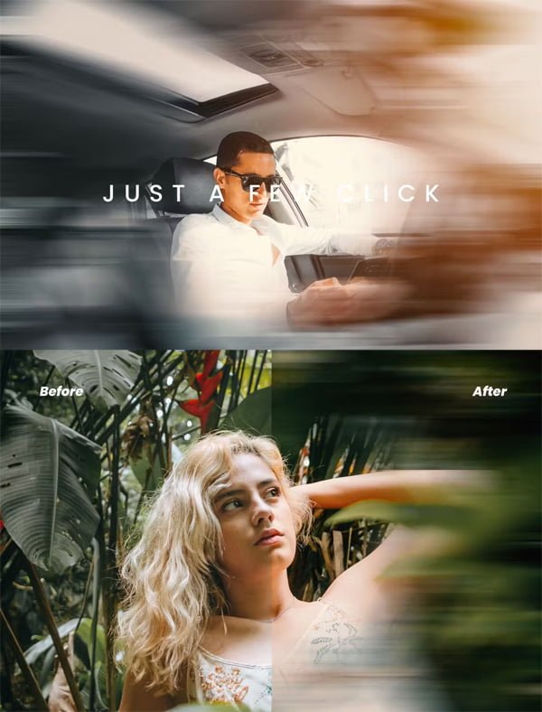 Motion Focus Photo Effect