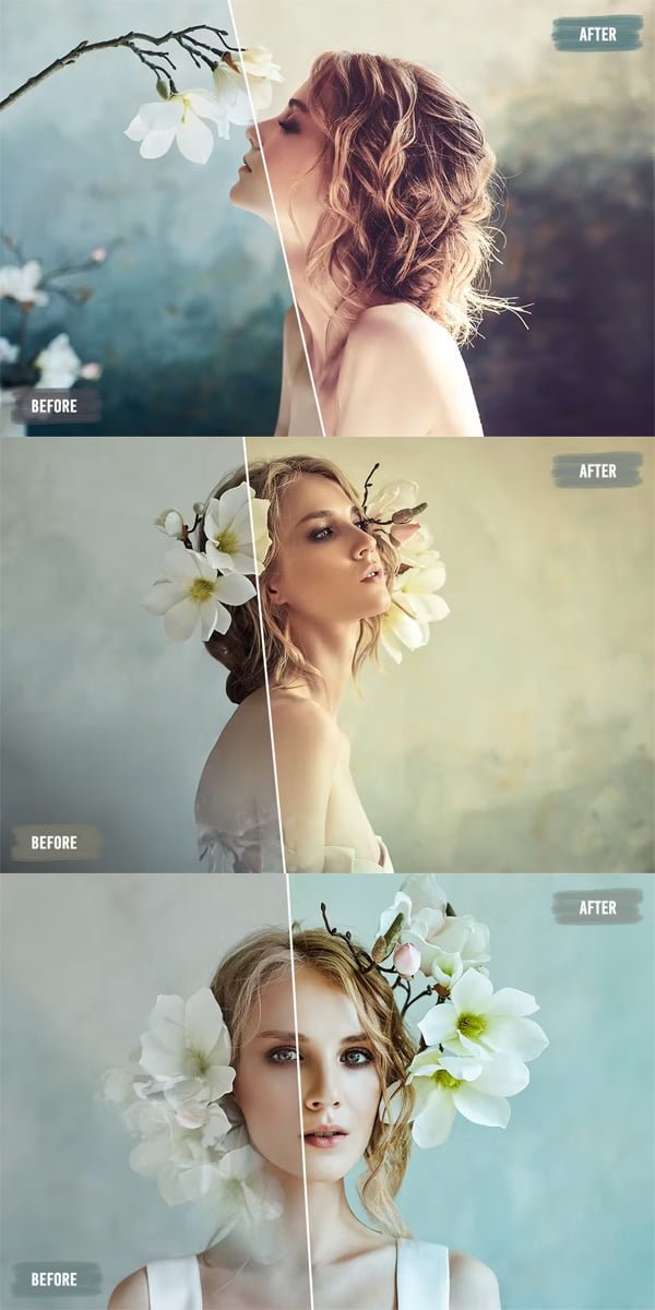 50 Perfect Portrait Lightroom Presets V1