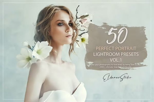 50 Perfect Portrait Lightroom Presets V1