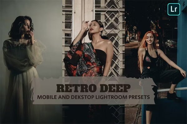 Retro Themed Deep Lightroom Presets for Desktop and Mobile