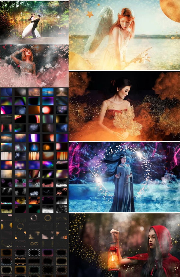 110 Photoshop Overlays Collection 110 Photoshop Overlays Collection