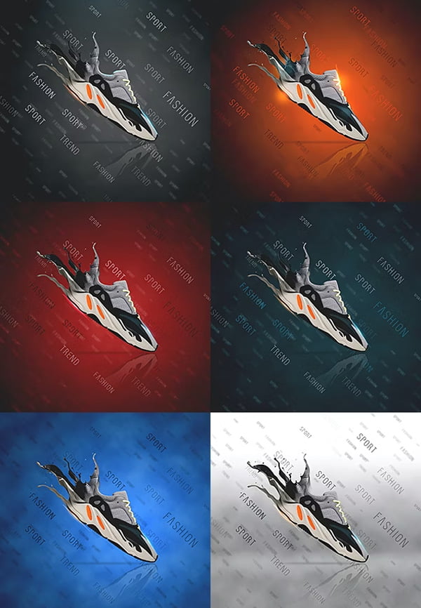 3D Splash Dispersion Photoshop Action 3D Splash Dispersion Photoshop Action