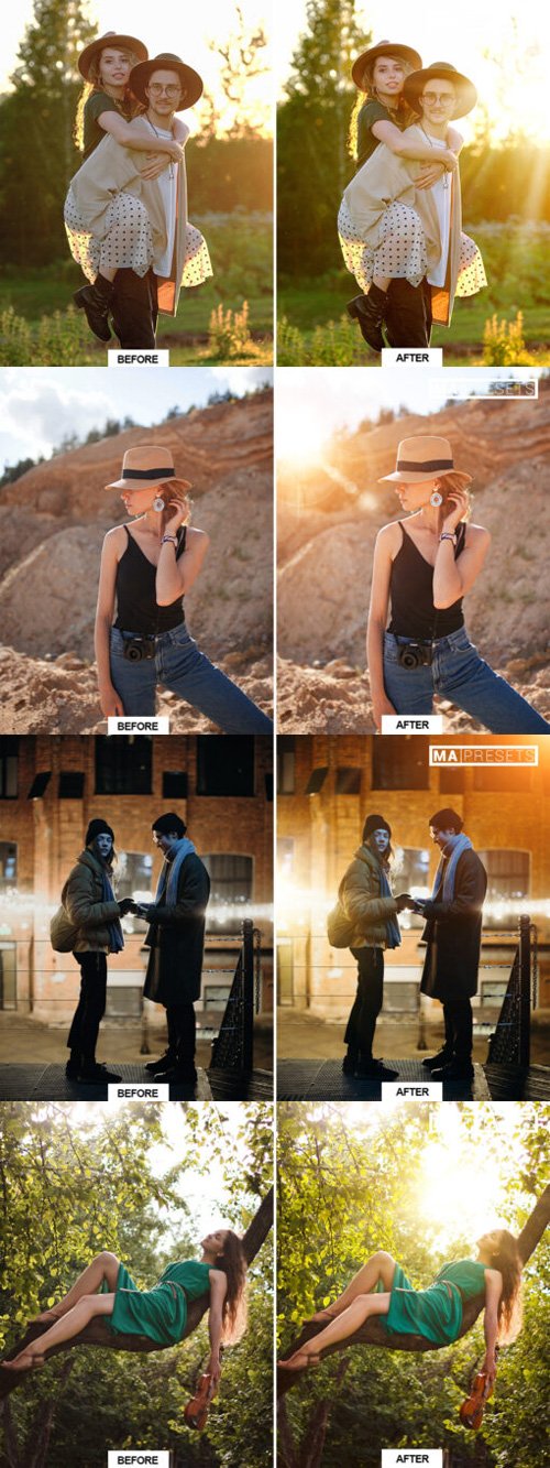 60 Natural Sunlight Overlays 60 Natural Sunlight Overlays