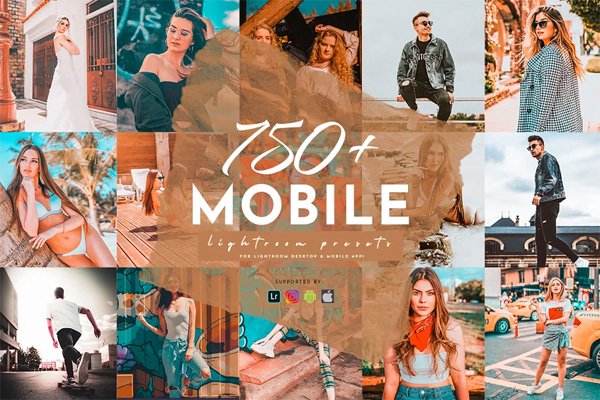 750+ Lightroom Mobile Presets 
