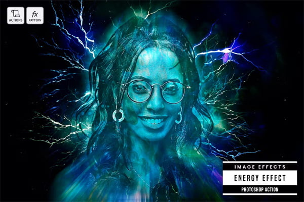 Energy Photoshop Action