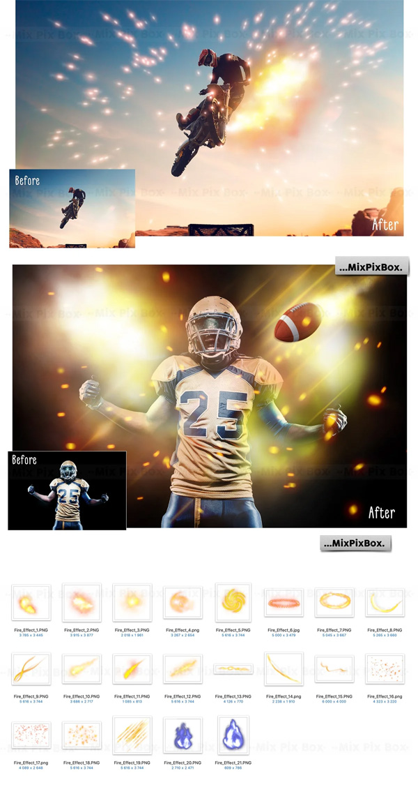 Fire Effect Overlays