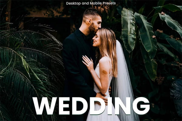 Wedding Desktop and Mobile Presets Wedding Desktop and Mobile Presets
