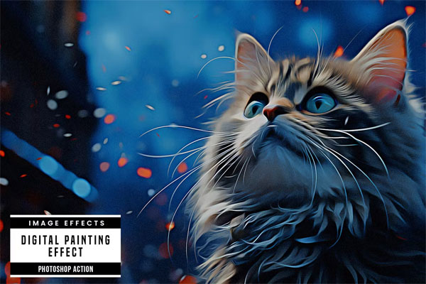 Digital Painting Effect Digital Painting Effect