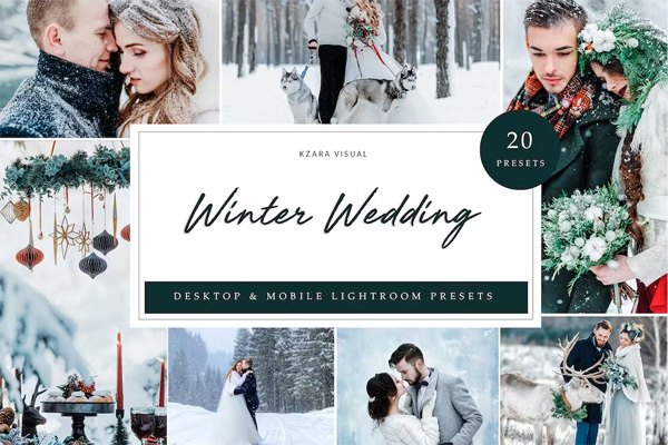 Lightroom Presets Winter Wedding Lightroom Presets Winter Wedding