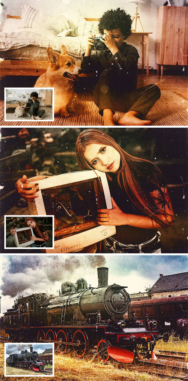 Vintage Retro Photo Effects Vintage Retro Photo Effects
