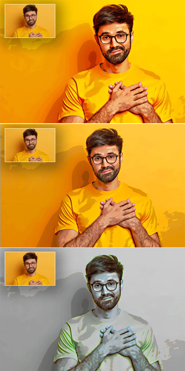 Cartoon Maker Photoshop Action