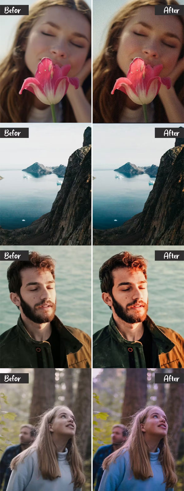Natural Film Color Presets Natural Film Color Presets