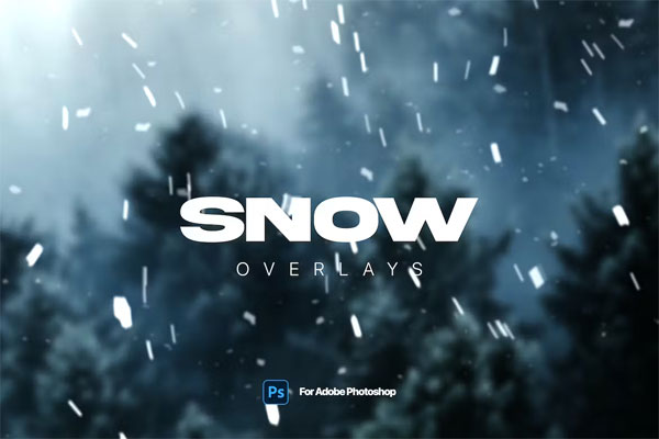 Snow Realistic Overlays for Photoshop Snow Realistic Overlays for Photoshop