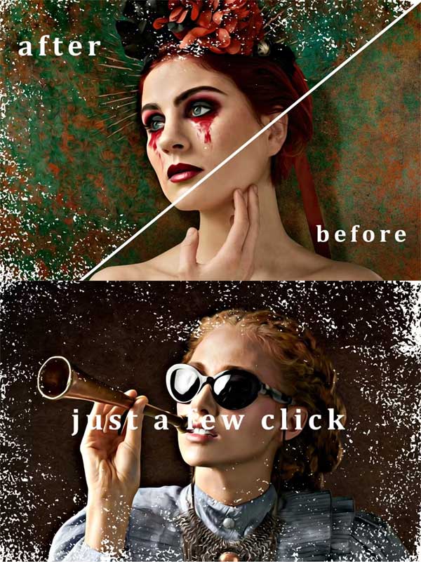 Soft Oil Photo Effect