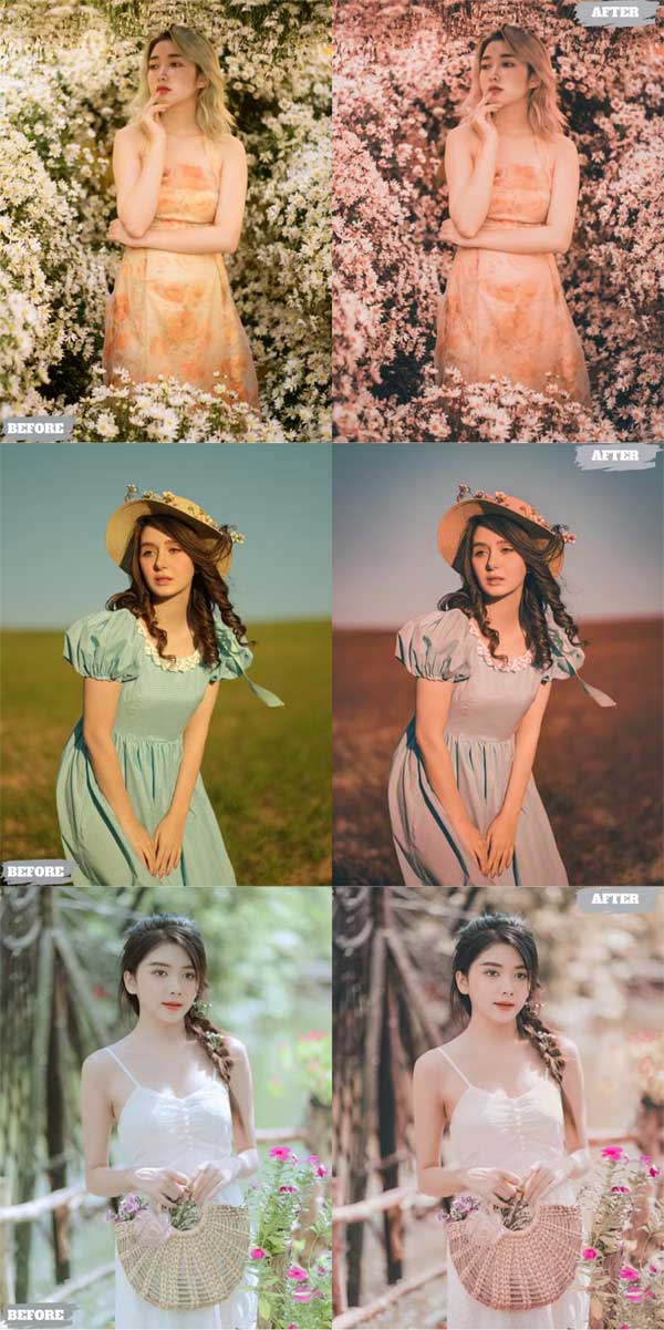 Spring Girl Lightroom Presets for Desktop and Mobile Spring Girl Lightroom Presets for Desktop and Mobile