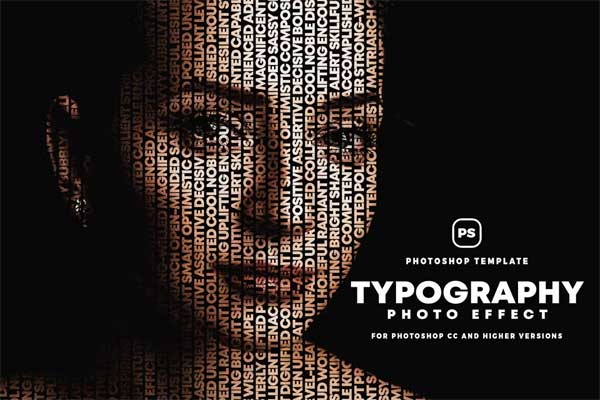 Typography Photo Effect