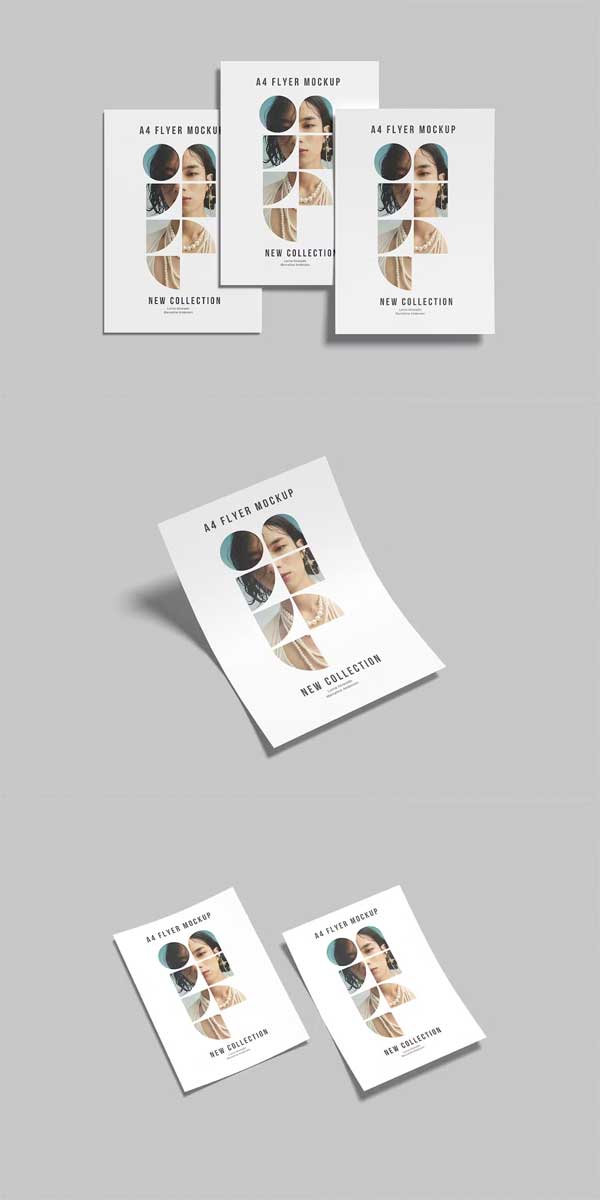 A4 Flyer Mockup