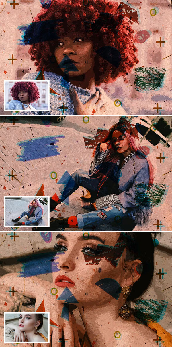 Collage Art Photo Effects