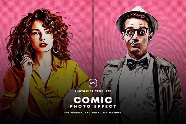 Comic Photo Effect XVJL7U2