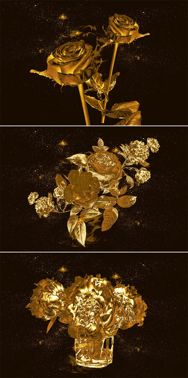 Golden Photo Effect
