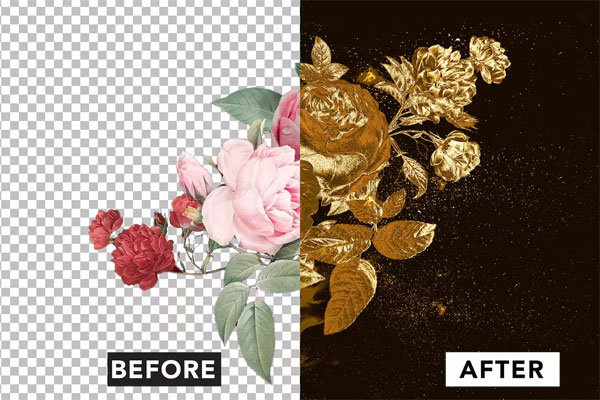 Golden Photo Effect