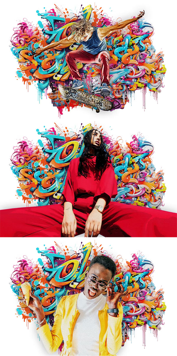 Graffiti Art Photo Effect