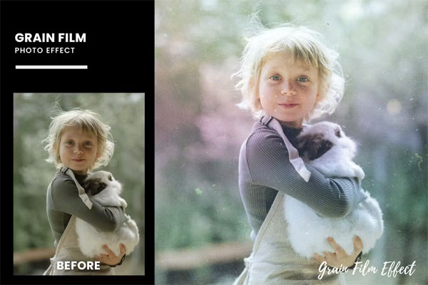 Grain Film Photo Effect Grain Film Photo Effect