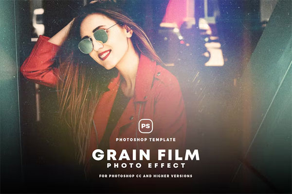 Grain Film Photo Effect Grain Film Photo Effect