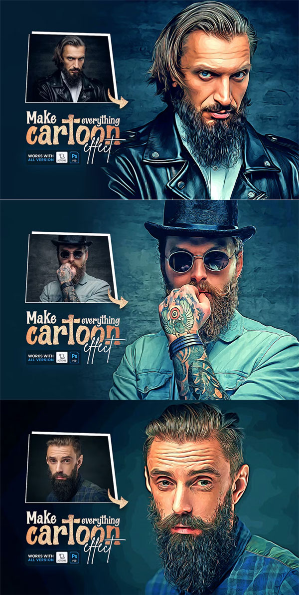 Make Everything Cartoon Effect