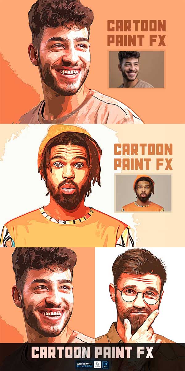 Paint FX Cartoon B5YUJJS