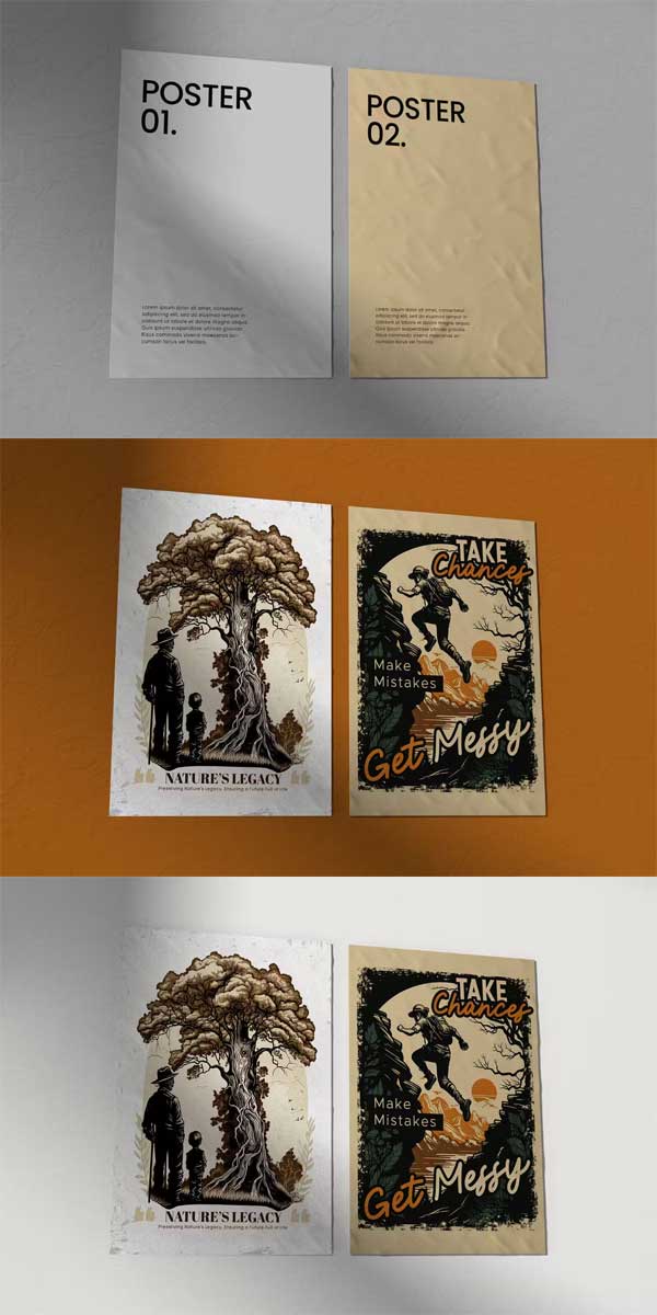 Poster Flyer Design Mockup