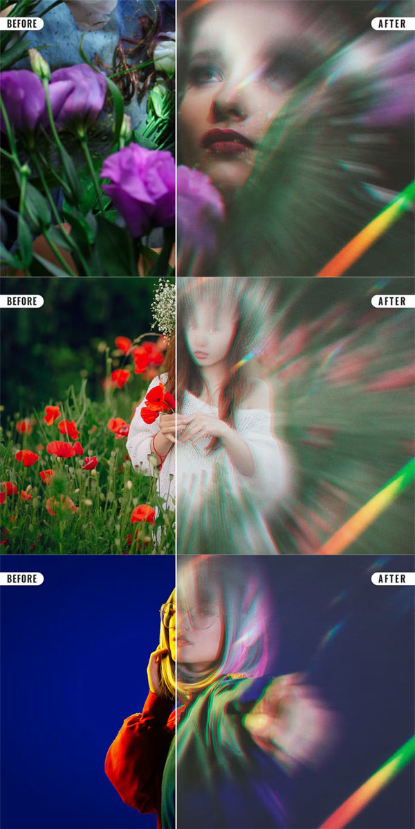 Prism Focus Photo Effect