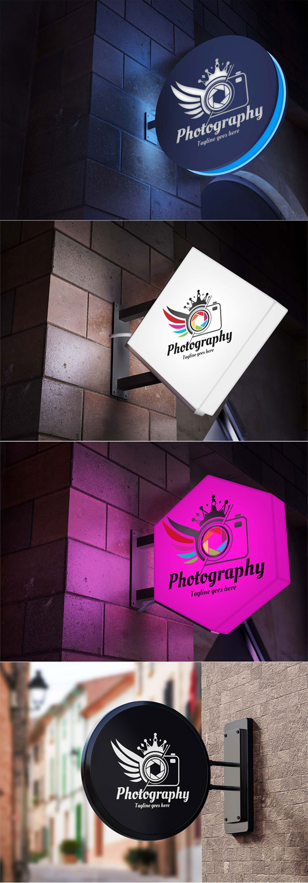 Studio Sign Mockup Pack