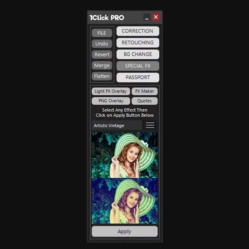 1Click PRO - Fast & Easy Photo Editing Software 1Click PRO - Fast & Easy Photo Editing Software